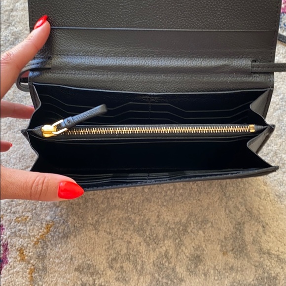 AUTHENTIC TOM FORD BLACK CROSSBODY/WALLET! - Picture 3 of 5